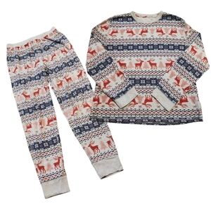 Gap Women's Matching Holiday Pajama Set, Size Medium